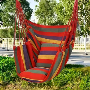 Xova Carat Striped Hanging Hammock Chair